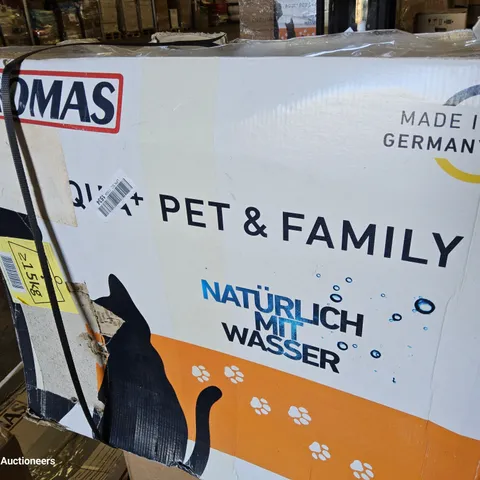 BOXED THOMAS AQUA + PET & FAMILY 1700WWET & DRY VACUUM CLEANER
