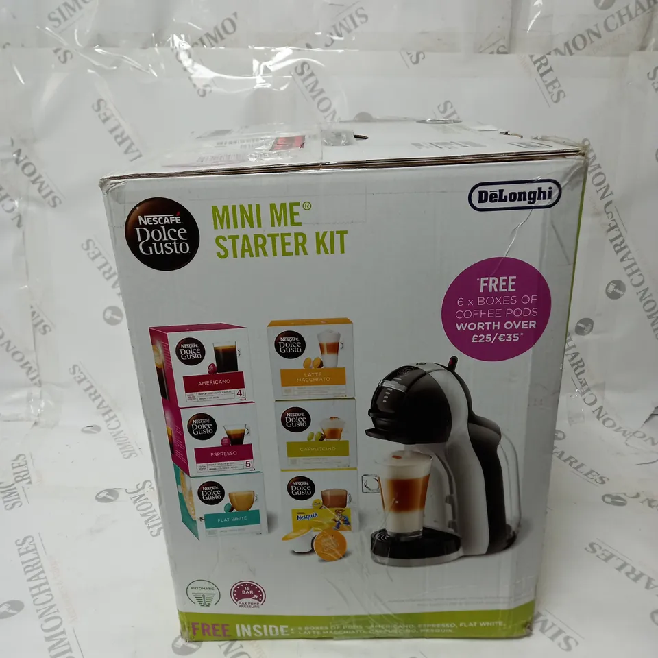 NESCAFE DOLCE GUSTO MINI AUTOMATIC COFFEE MACHINE - BOXED RRP £119