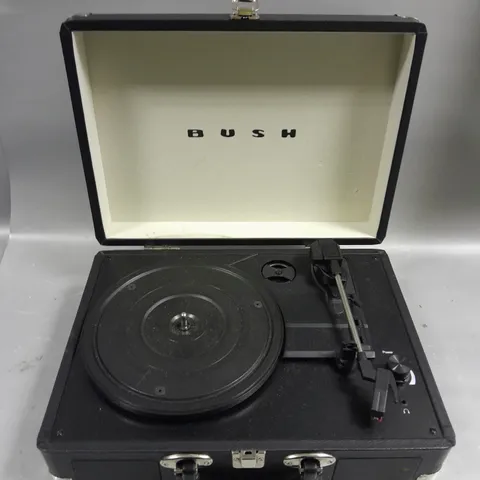 BUSH CLASSIC TURNTABLE IN BLACK