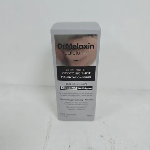 BOXED AND SEALED DR MELAXIN CALCIUM CX CEMENRETE PICOTONIC SHOT (30ML)