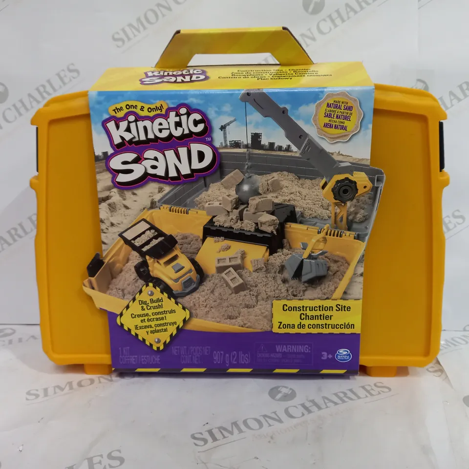 SEALED KINNETIC SAND CONSTRUCTION SITE CHANTIER 