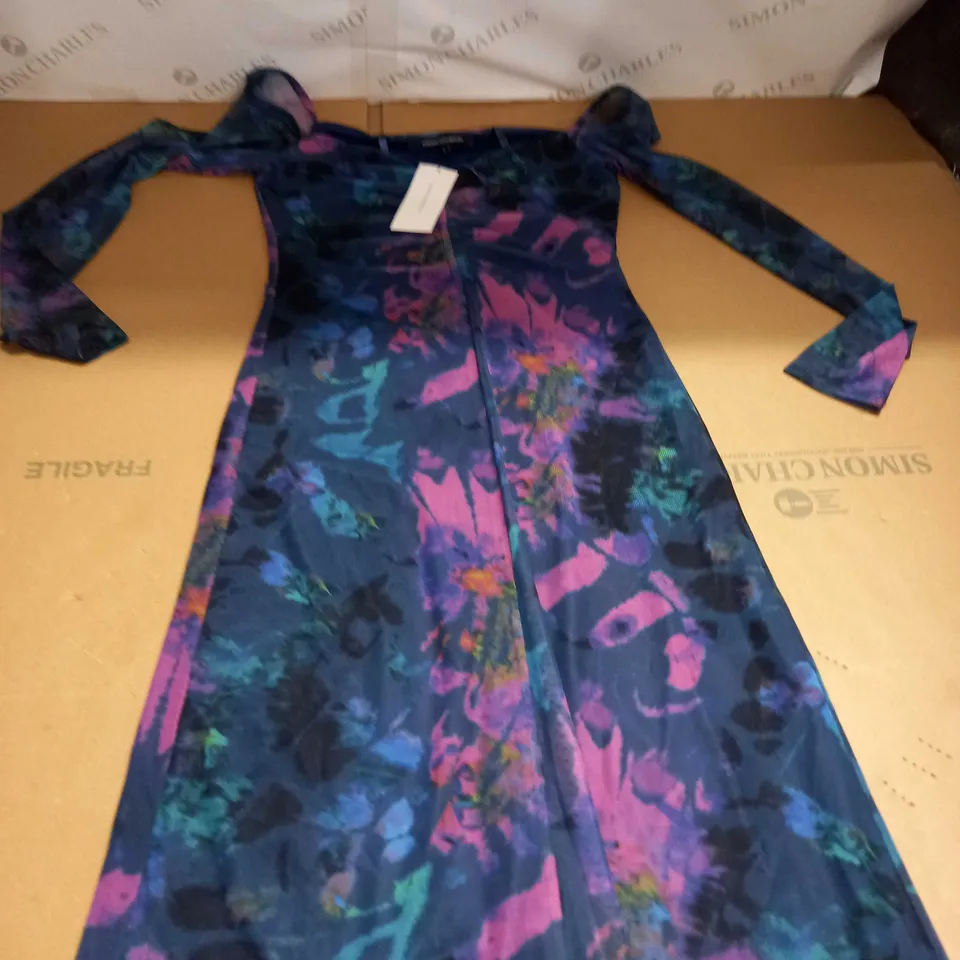 FRENCH CONNECTION TONI MESH GABRIELA DRESS SIZE S