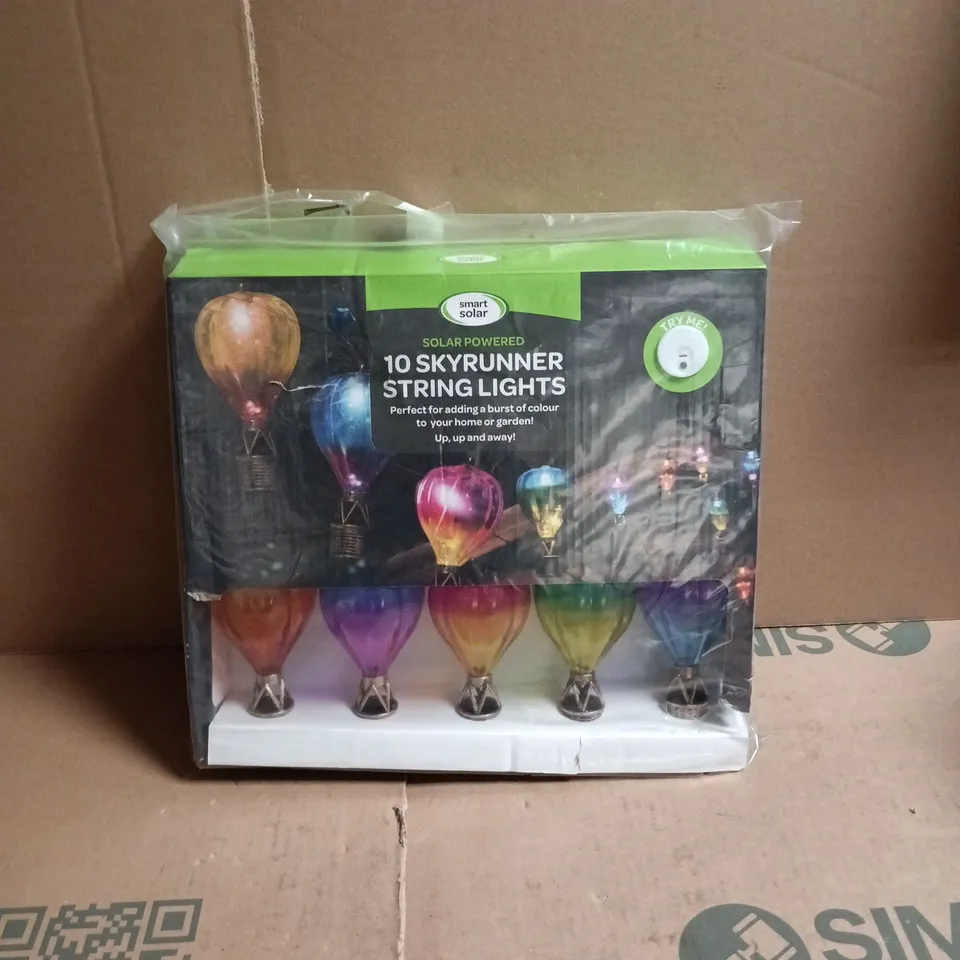 SMART SOLAR 10 SKYRUNNER STRING LIGHTS BOXED