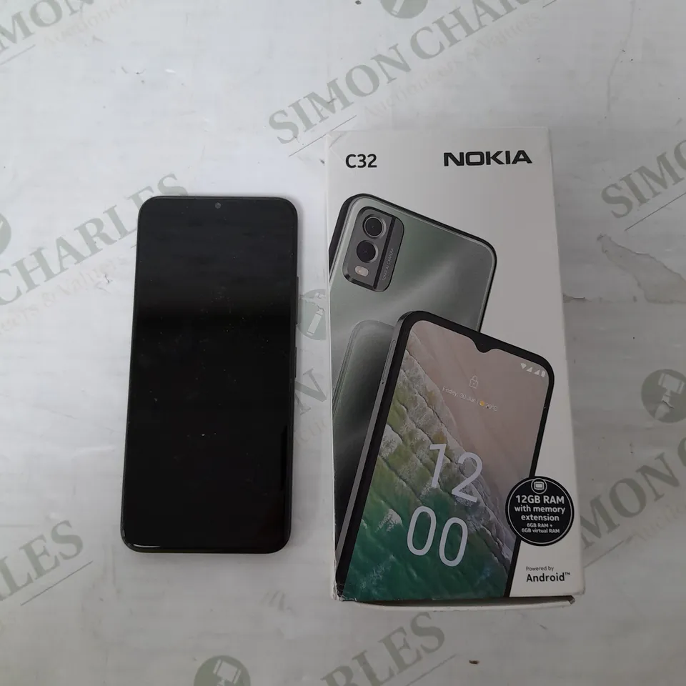 NOKIA C32 4G ANDROID MOBILE PHONE IN CHARCOAL