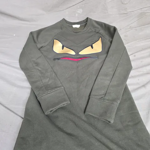 FENDI LONG SLEEVE SWEATSHIRT SIZE 40