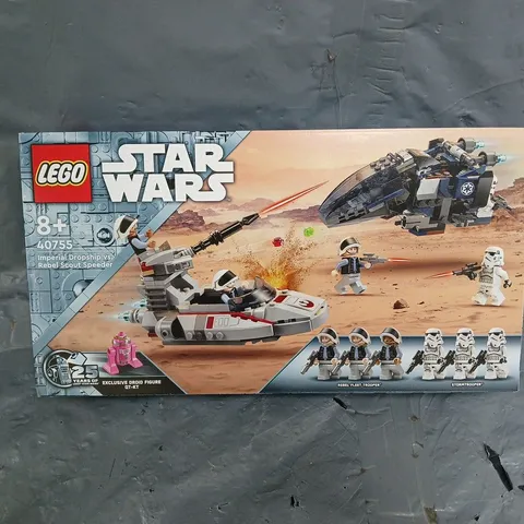 LEGO STAR WARS IMPERIAL DROPSHIP VS REBEL SCOUT SPEEDER 40755