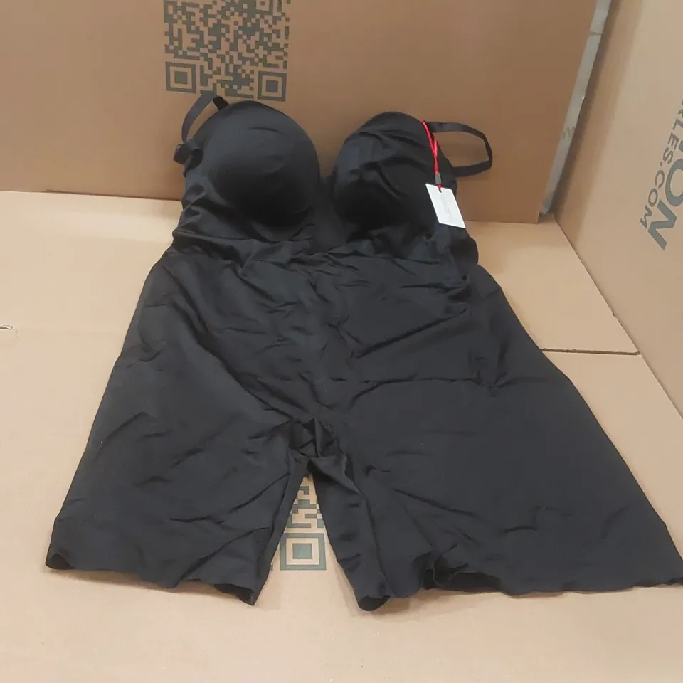 BOX CONTAINING APPROXIMATELY 15x BRAND NEW MAGISCULPT BLACK BODYSUITS - SIZE 44C