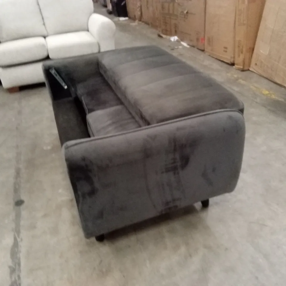 JENNIFER COMPACT FABRIC 2 SEATER SOFA RRP £299