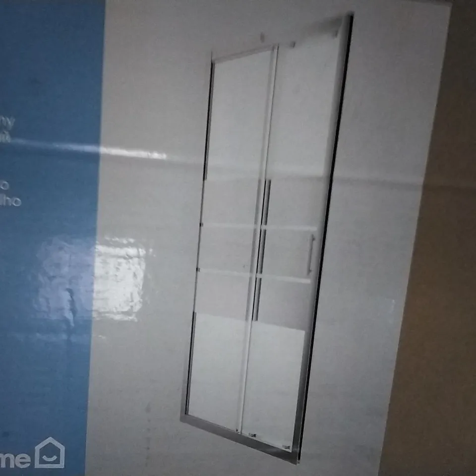 BOXED BELOYA 100CM SLIDING DOOR MIRROR EFFECT