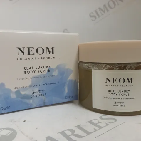 BOXED NEOM REAL LUXURY BODY SCRUB 350G