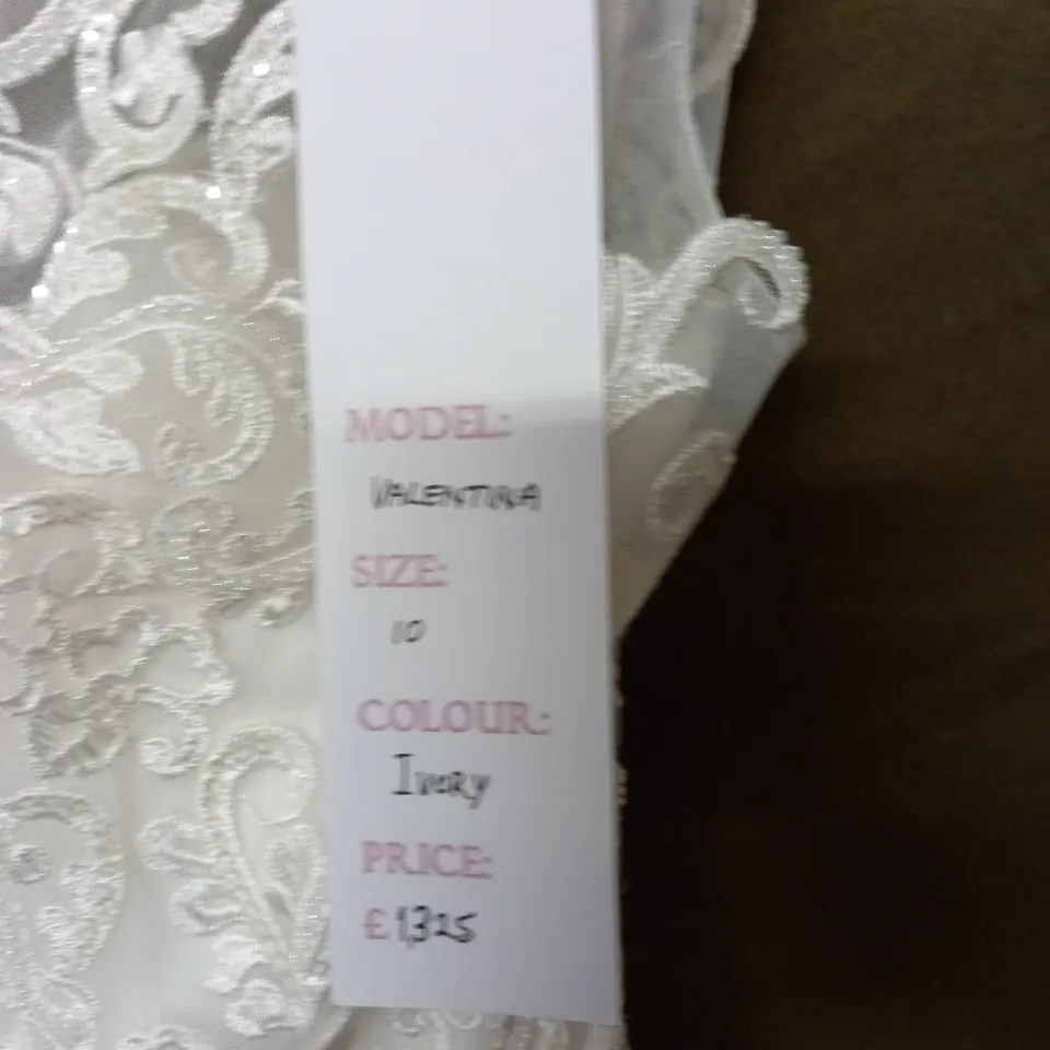LYDIA COUTURE VALENTINA WEDDING DRESS - 10
