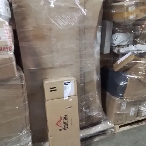 PALLET OF ASSORTED HOUSEHOLD GOODS AND PRODUCTS TO INCLUDE;PUMP,DOOR CAMERA,RETRACTABLE SAFETY GATE 