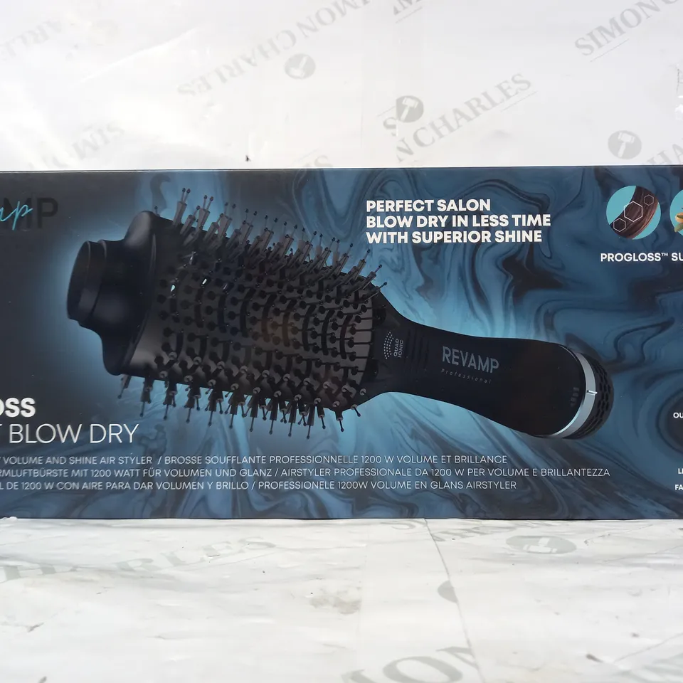 REVAMP PROGLOSS PERFECT BLOW DRY PROFESSIONAL 1200W VOLUME AND SHINE AIR STYLER