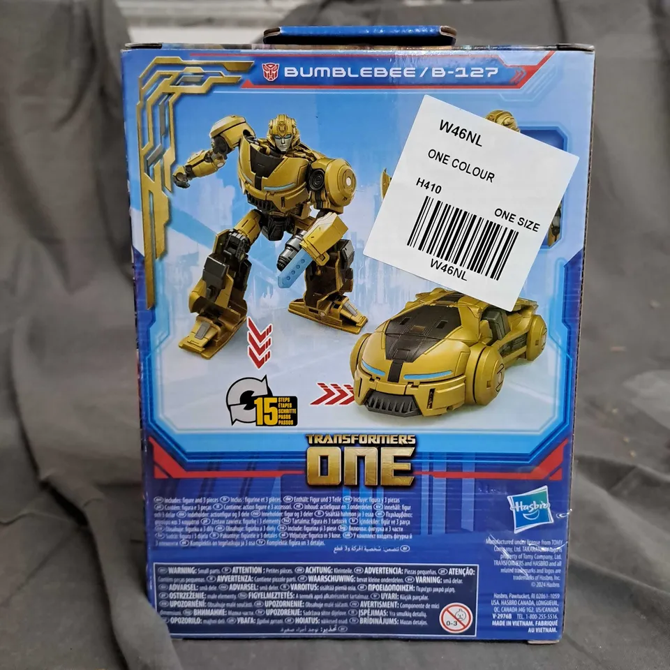 TRANSFORMERS ONE BUMBLEBEE ACTION FIBURE