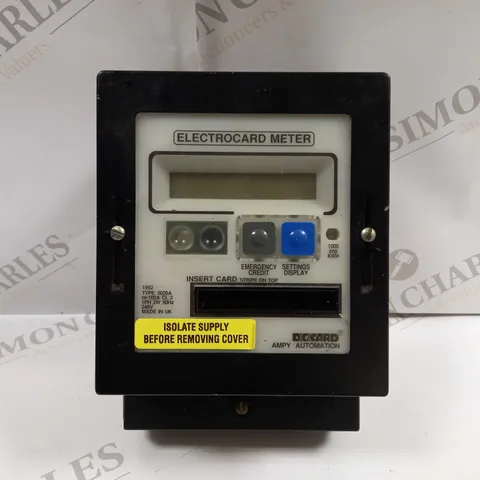 DIGICARD ELECTROCARD METER