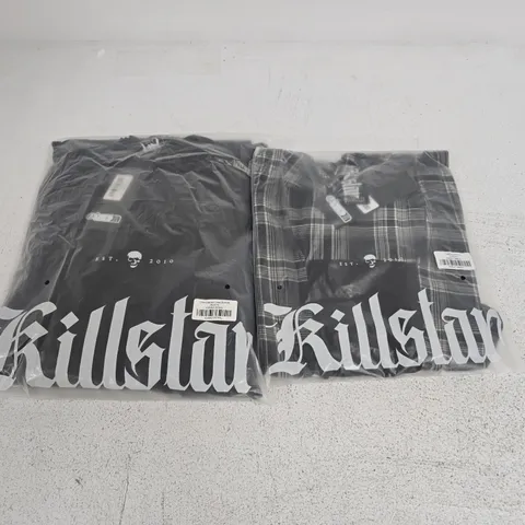 LOT OF APPROXIMATELY 32 BRAND NEW KILLSTAR ITEMS TO INCLUDE GRIM GRETCHEN DRESSES AND UNEARTHY GROVE TOPS - VARIOUS SIZES