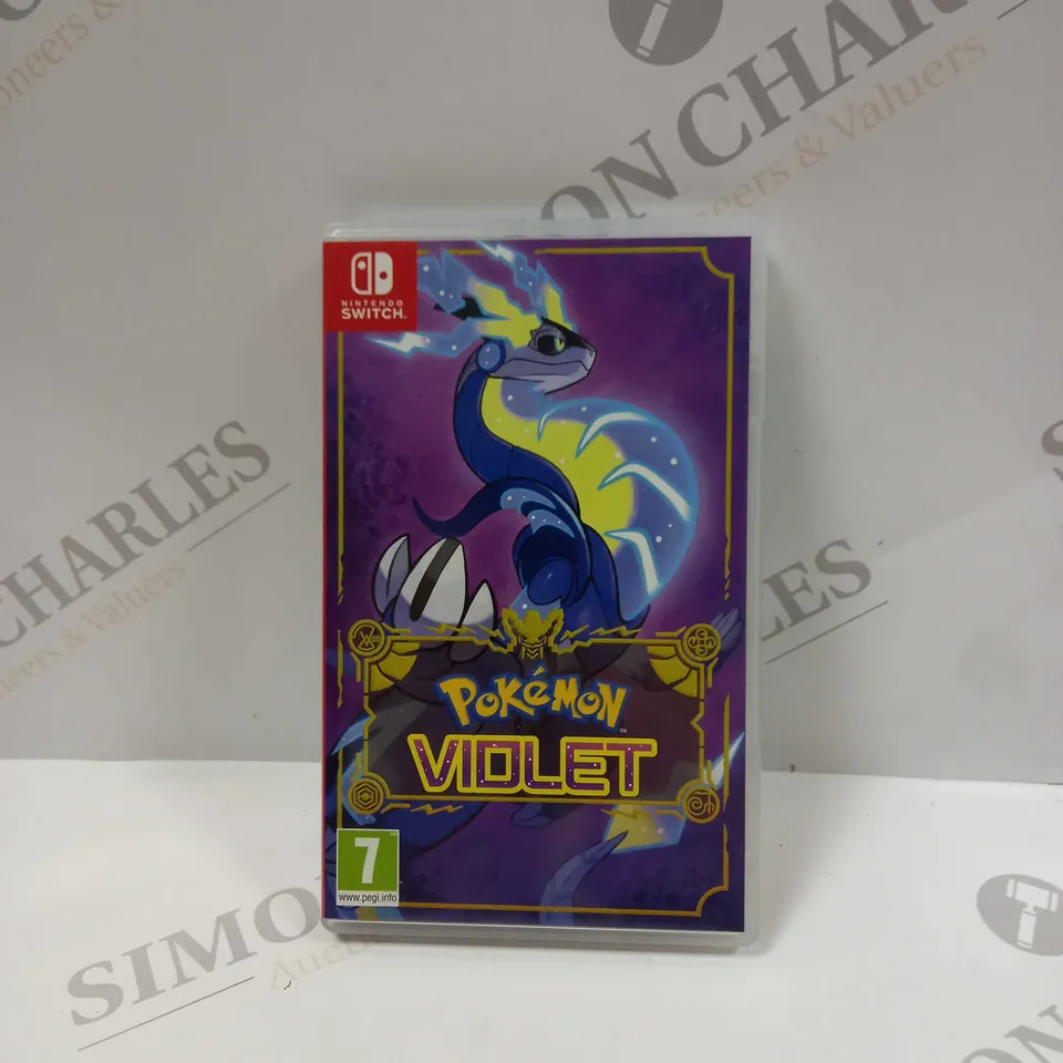 BOXED POKEMON VIOLET FOR THE NINTENDO SWITCH 