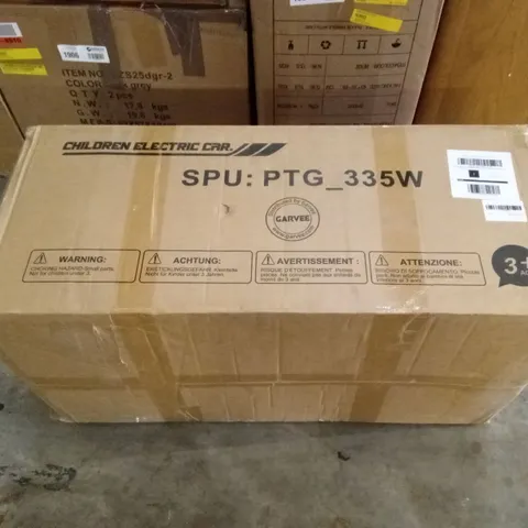 BOXED CHILDRENS ELECTRIC CAR