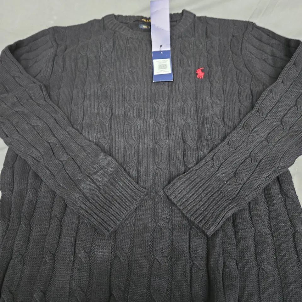 POLO RALPH LAUREN KNITTED JUMPER SIZE L