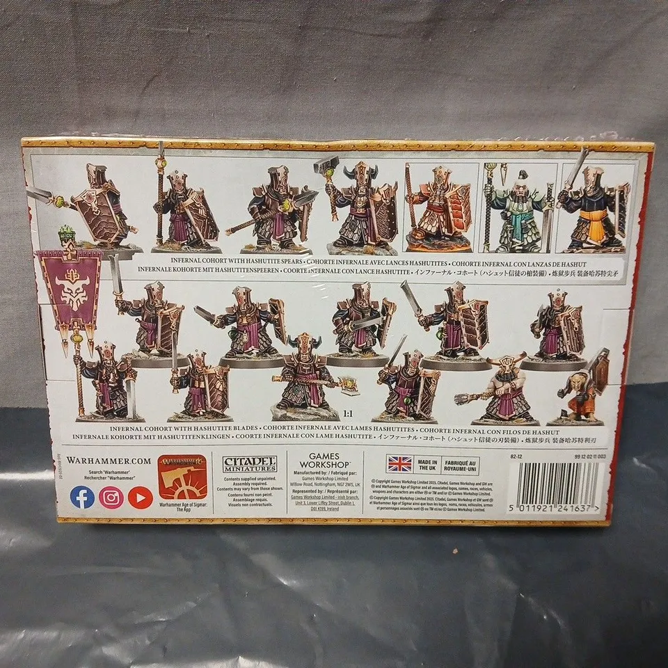 WARHAMMER AGE OF SIGMAR INFERNAL COHORT – BOXED SET (11 CITADEL MINIATURES)