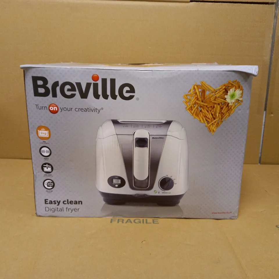 BREVILLE EASY CLEAN DIGITAL FRYER 