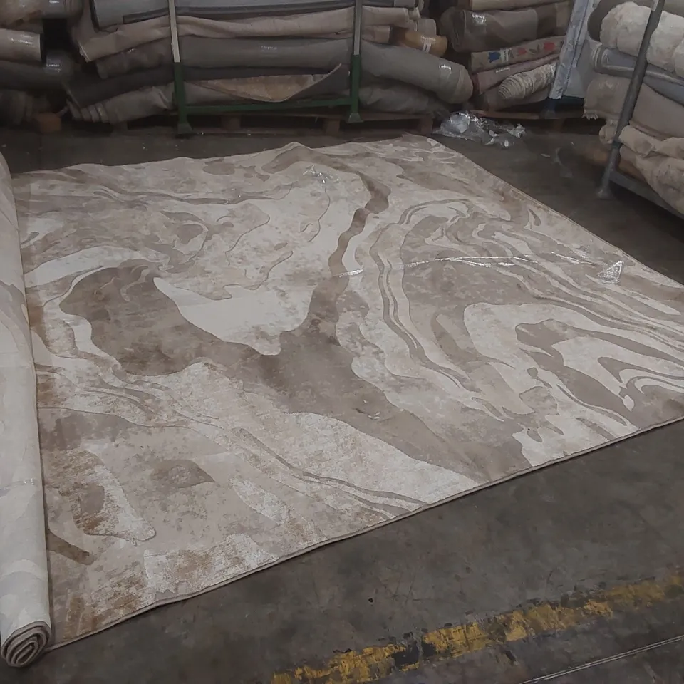 STILLAGE CONTAINING APPROXIMATELY  29x ASSORTED DESIGNER RUGS - STILLAGE NOT INCLUDED