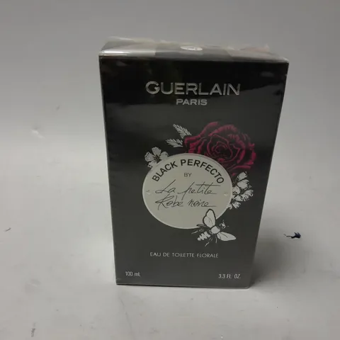 BOXED AND SEALED GUERLAIN PARIS BLACK PERFECTO EAU DE TOILETTE FLORALE (100ml)