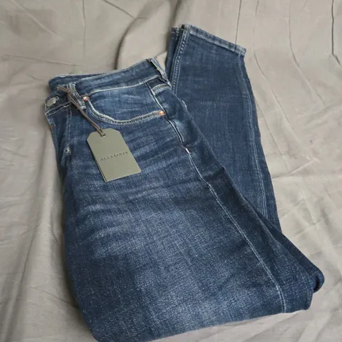 ALL SAINTS SKINNY DENIM JEANS SIZE 28 X 32 