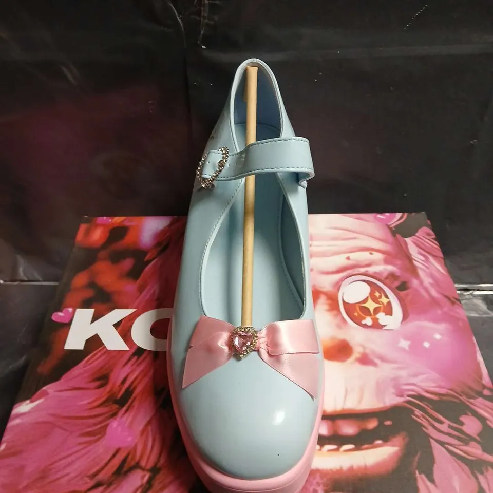 BOXED PAIR OF KOI TIRA MARY JANE 'POODLE PRINCESS EDITION SHOES – UK 11