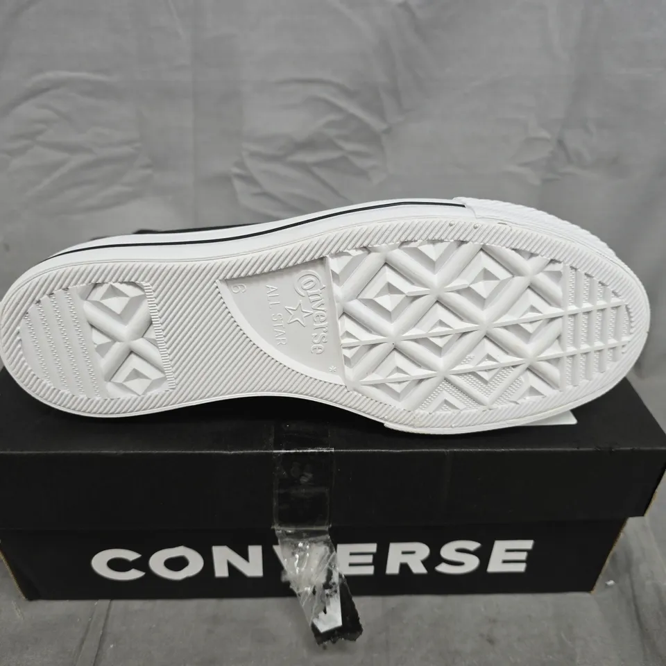 CONVERSE CHUCK TAYLOR ALL STAR HIGH-TOP SNEAKERS – BLACK - UK SIZS 6 - WOMENS