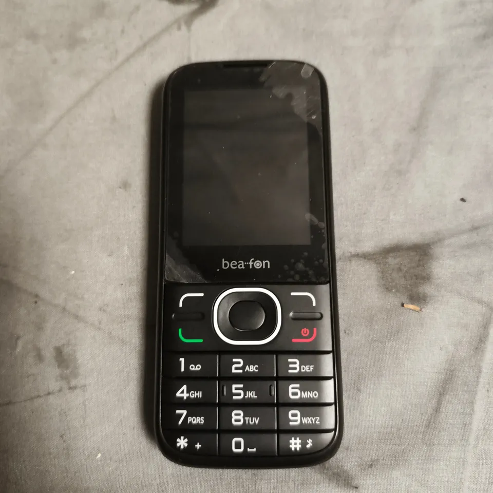 BEA FON C130 MOBILE PHONE IN BLACK