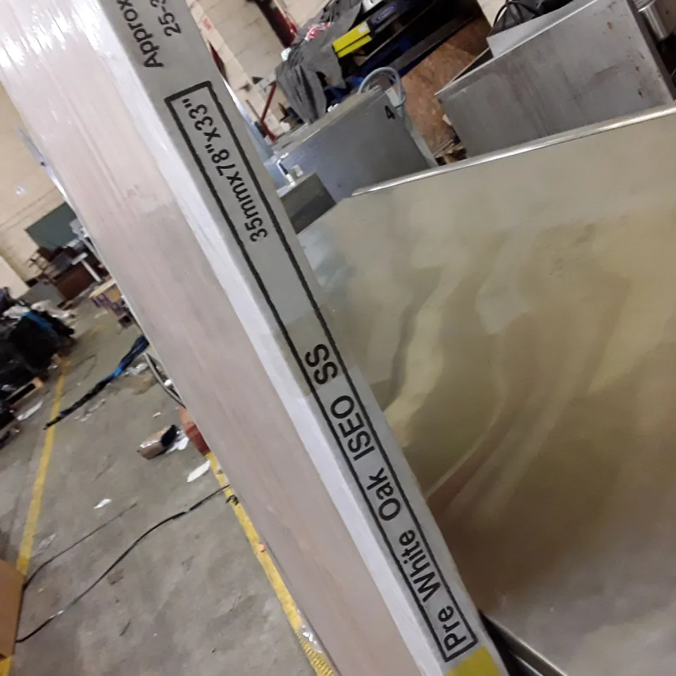 MENDES PRE-FINISHED ISEO OAK FIRE DOOR 78"×33" 35MM