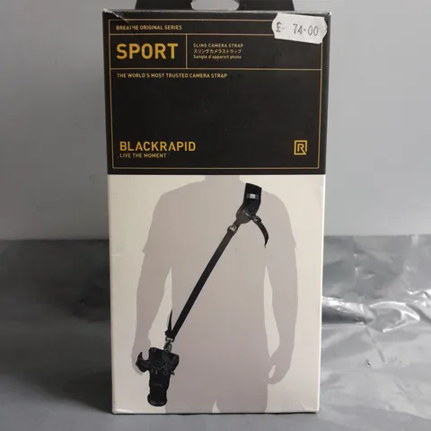 BOXED BLACKRAPID SPORT BREATHE CAMERA SLING