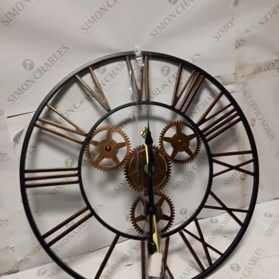 HOMEHUT VINTAGE WALL CLOCK 