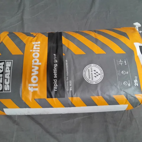 ULTRA SCAPE FLOW POINT 25KG RAPID SETTING GROUT - GREY