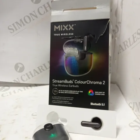 MIXX TRUE WIRELESS STREAMBUDS COLOUR CHROMA 2