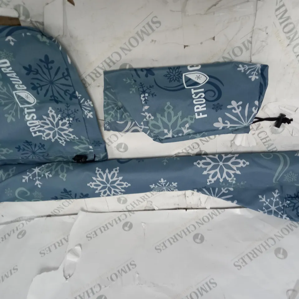 DELK PROTECTIVE WINDSHIELD COVERS/WIPERS/ WING MIRROR COVER SET