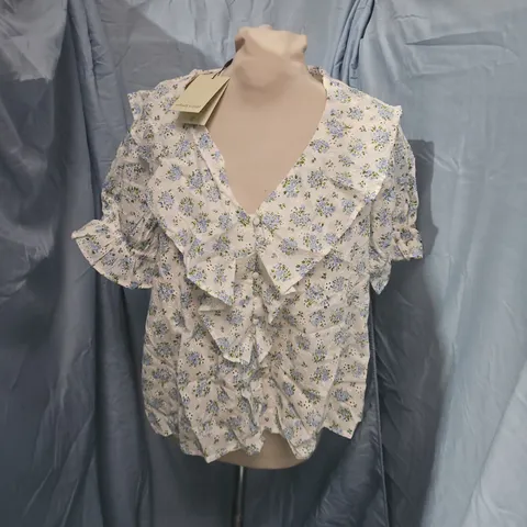 NOBODYS CHILD WHITNEY BLOUSE - UK 14