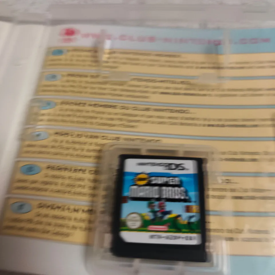 NINTENDO DS - NEW SUPER MARIO BROS.