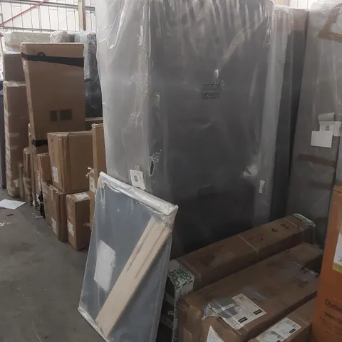 BAGGED DIVAN BED BASE 3ft AND HEADBOARD (2 PARTS)