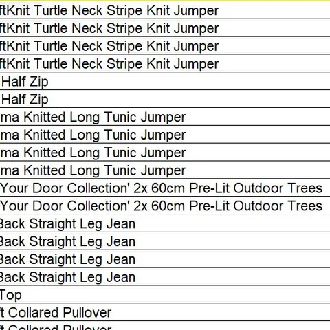 PALLET OF APPROXIMATELY 114 ASSORTED PRODUCTS TO INCLUDE;