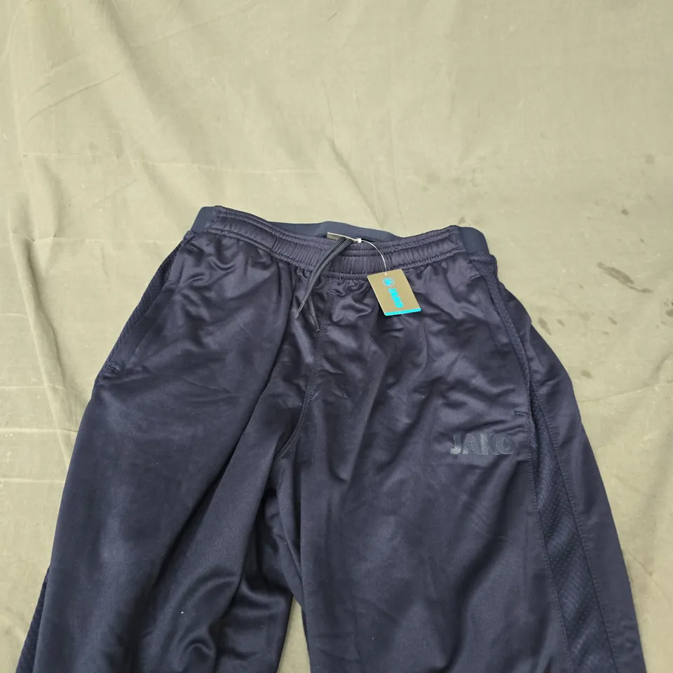 JAKO MEN'S NAVY TRACK PANTS – SIZE M