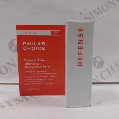 PAULA'S CHOICE-DEFENSE ESSENTIAL GLOW MOISTURIZER 15ML