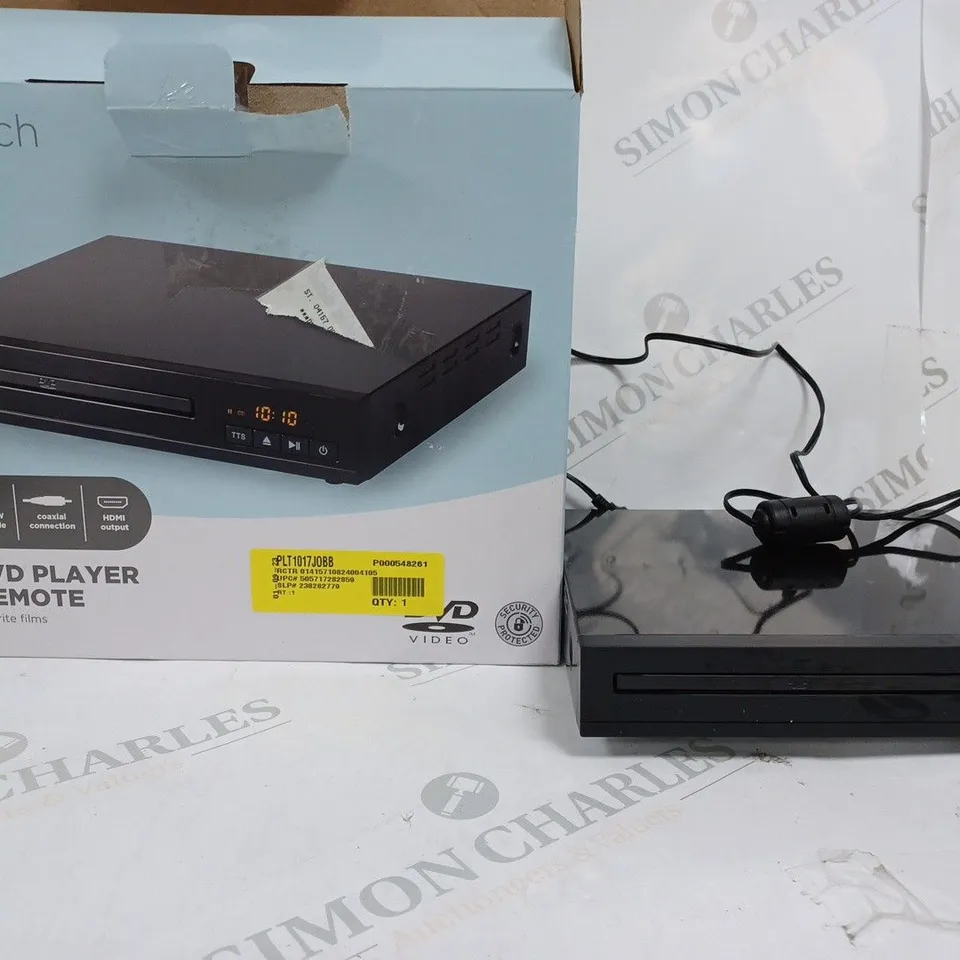 BOXED HDMI DVD PLAYER IN BLACK