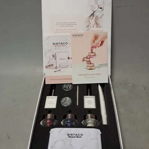 BOXED SISTACO MINERAL BOND NAIL CARE SYSTEM