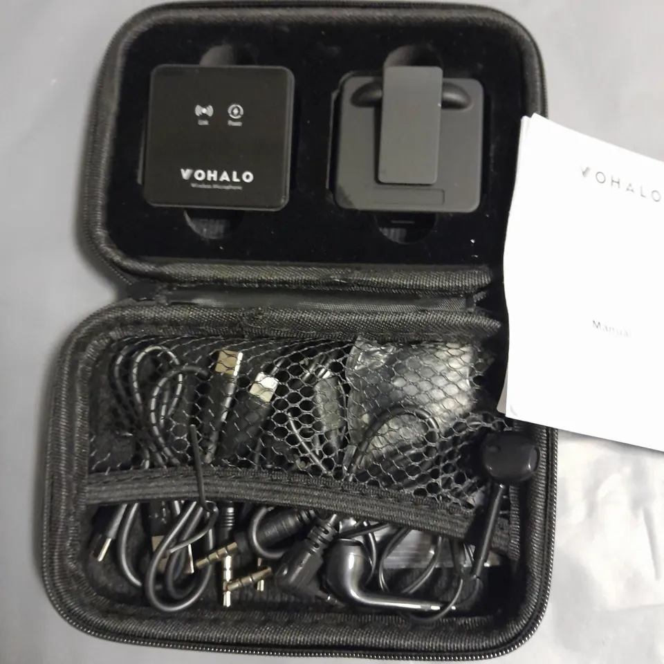 BOXED VOHALO WIRELESS LAVALIER MICROPHONE