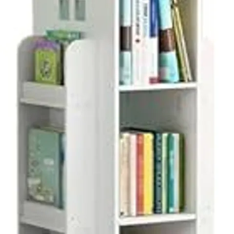 NEO HOUSE SHAPED 360° ROTATING KIDS' CHILDREN'S FREESTANDING BOOKSHELF