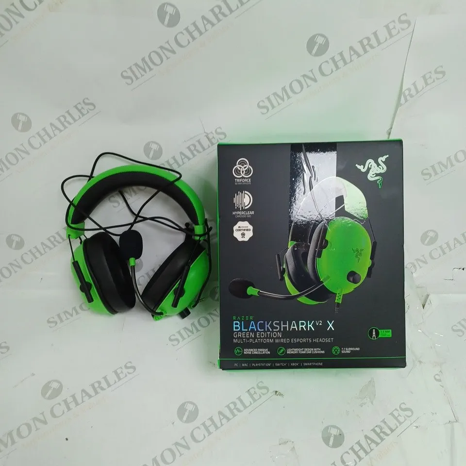 BOXED RAZER BLACKSHARK V2 X WIRED HEADSET 