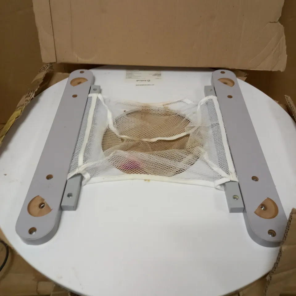 ROUND STORAGE TABLE AND 2 CHAIR SET RRP £83.99