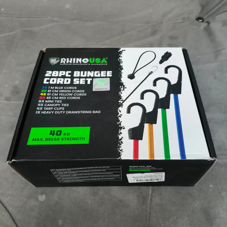 RHINO USA BUNGEE CORD SET 